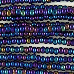 G14-369 Pony Bead - Dark Blue Iris