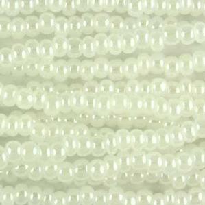 G14-805 Pony Bead - White Pearl