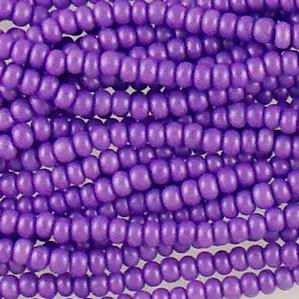 G14-885 Pony Bead - Purple Terra Pearl