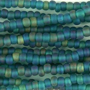 G14-9358 Pony Bead - Teal Iris Matte