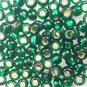 G15-245 3/0 Green Silverlined