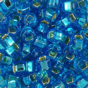 G15-253 3/0 Turquoise Silverlined 