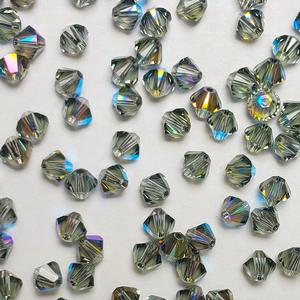 G150-303 4mm Bicones - Gray AB