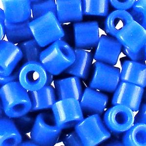G16-065 Tile Beads - Royal Blue Opaque