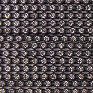 G170-001/108 Preciosa Rhinestone Banding Black/Crystal