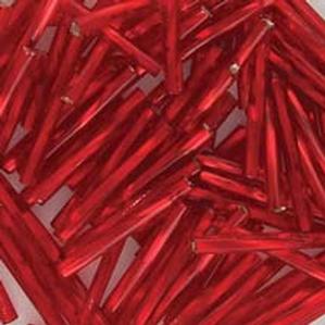 G1T/20-217 20mm Red Silverlined Twisted Bugle
