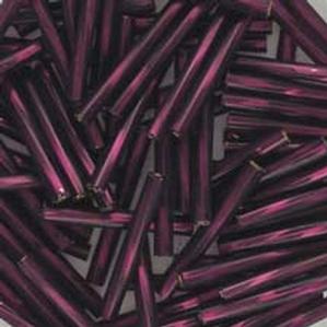 G1T/20-288 20mm Amethyst Silverlined Twisted Bugle