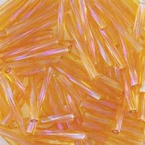 G1T/20-392 20mm Amber Iris Twisted Bugle