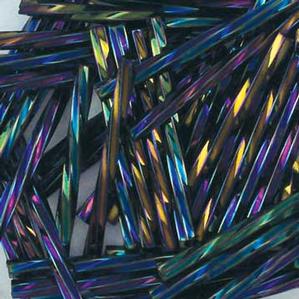 G1T/30-369 30mm Dark Blue Iris Twisted Bugles