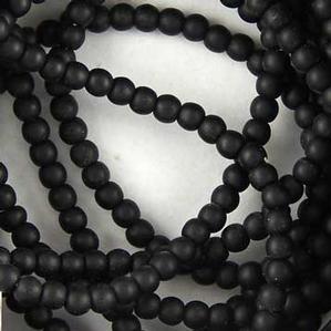 G20X-901 - 3mm Round - Black Matte
