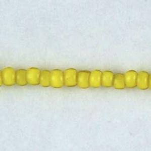 G202-035 White Hearts - Greasy Yellow Opaque