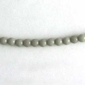 G21-003 4mm Round - Gray Opaque