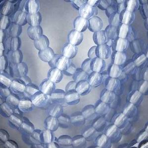 G21-163 4mm Round - Light Sapphire Transparent