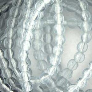 G21-182 4mm Round - Pale Lavender Transparent