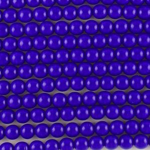 G22-066 6mm Round - Blue Opaque