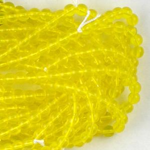 G22-135 6mm Round - Yellow Transparent