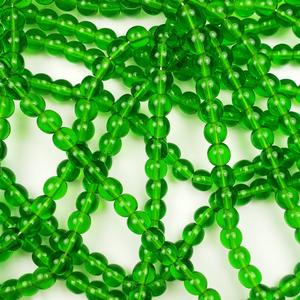G22-145 6mm Round - Green Transparent