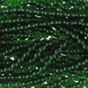 G22-145 6mm Round - Green Transparent