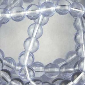 G22-163 6mm Round - Light Sapphire Transparent