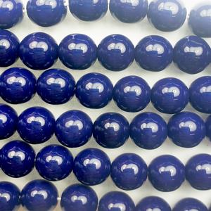 G23-068 8mm Round - Navy Opaque