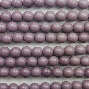 G23-085 8mm Round - Purple Opaque