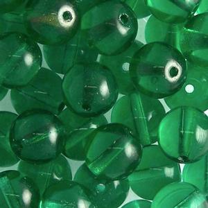 G23-158 8mm Round - Teal Transparent