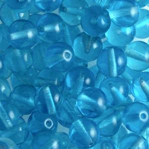 G23-163 8mm Round - Light Sapphire Transparent