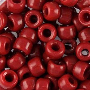 G28-014 Crow Roller - Dark Red Opaque