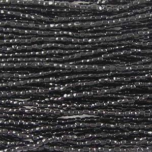 G3/12-001 12/0 3 Cut Black Opaque