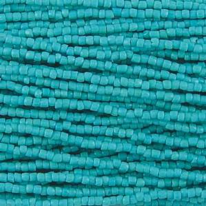 G3/12-055 12/0 3 Cut Turquoise Opaque