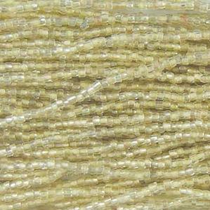 G3/12-209 12/0 3 Cut Crystal Silverlined