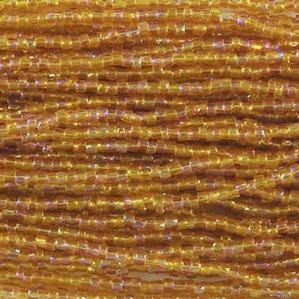 G3/12-395 12/0 3 Cut Amber Iris