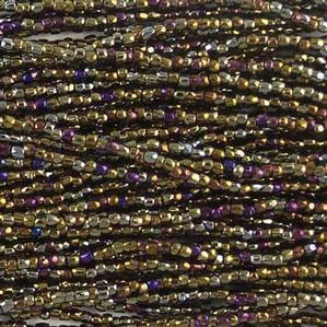 G3/12-397 12/0 3 Cut Dark Brown Iris