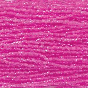 G3/12-575 12/0 3 Cut Pink Colorlined