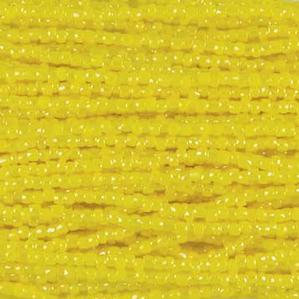 G3/12-636 12/0 3 Cut Yellow Opaque Luster