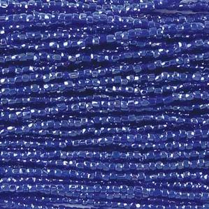 G3/12-664 12/0 3 Cut Blue Opaque Luster