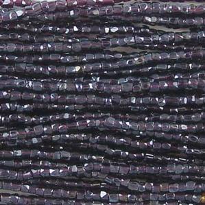 G3/12-689 12/0 3 Cut Dark Amethyst Luster