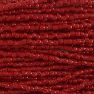 G3/9-014 9/0 3 Cut Dark Red Opaque