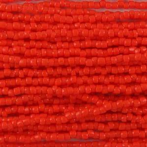 G3/9-025 9/0 3 Cut Orange Opaque