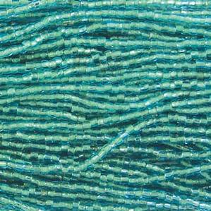 G3/9-252 9/0 3 Cut Light Turquoise Silverlined