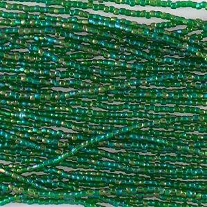 G3/9-345 9/0 3 Cut Green Iris