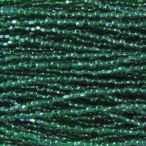 G3/9-648 9/0 3 Cut Dark Green Luster