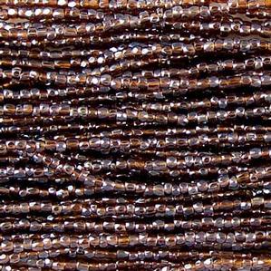 G3/9-698 9/0 3 Cut Rootbeer Luster