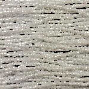 G3/12-605 12/0 3 Cut White Opaque Luster