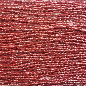 G3/12-618 12/0 3 Cut Lt. Red Opaque Luster