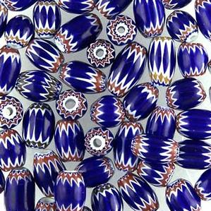 G303-068 5x7mm Chevron - Dark Blue