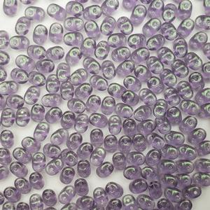 G33-4485 Super Duo - Amethyst/Green Metallic