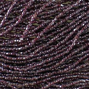 G3/12-612 12/0 3 Cut Maroon Opaque Luster