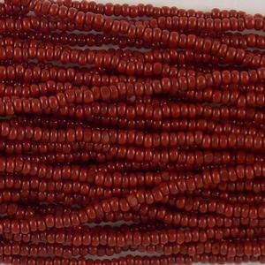 G4-014 13/0 Charlotte Cut - Dark Red Opaque