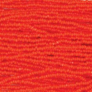 G4-023 13/0 Charlotte Cut - Dark Orange Opaque